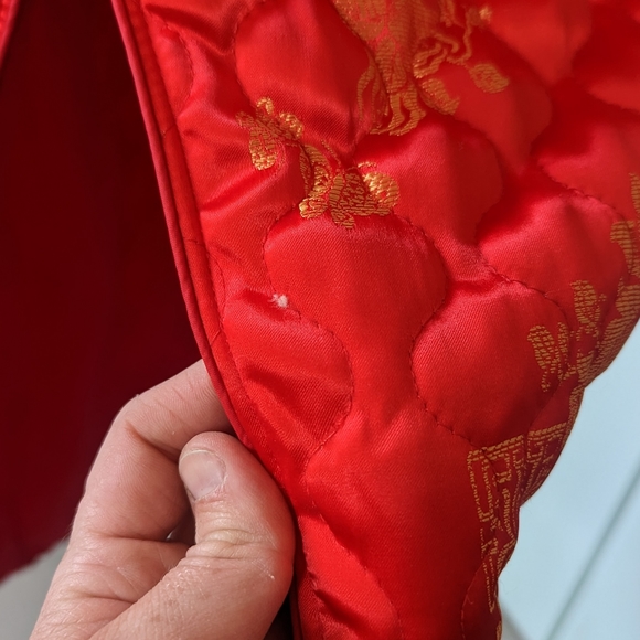 Vintage Quilted Cheongsam Dress - Picture 12 of 12